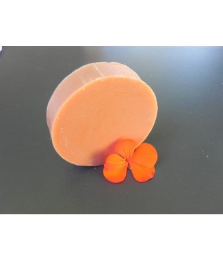 savon de rasage au lait d'ânesse bulle fleurie