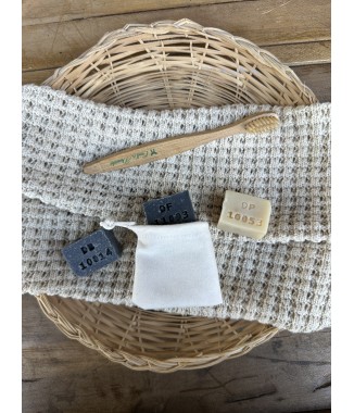 Porte dentifrice tissu